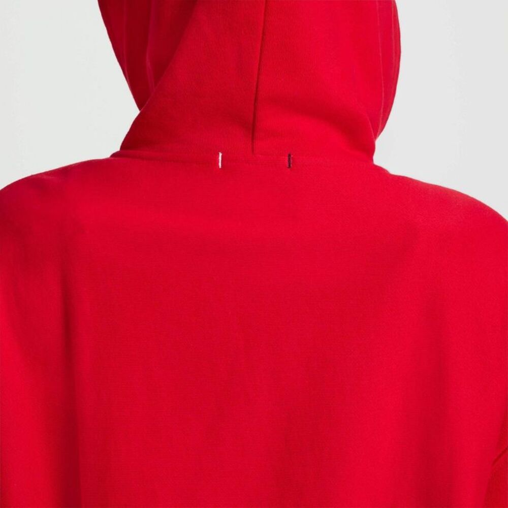 Champion Women's Cropped Fleece Zip-Up Sweatshirt - Red 2X - Picture 4 of 5